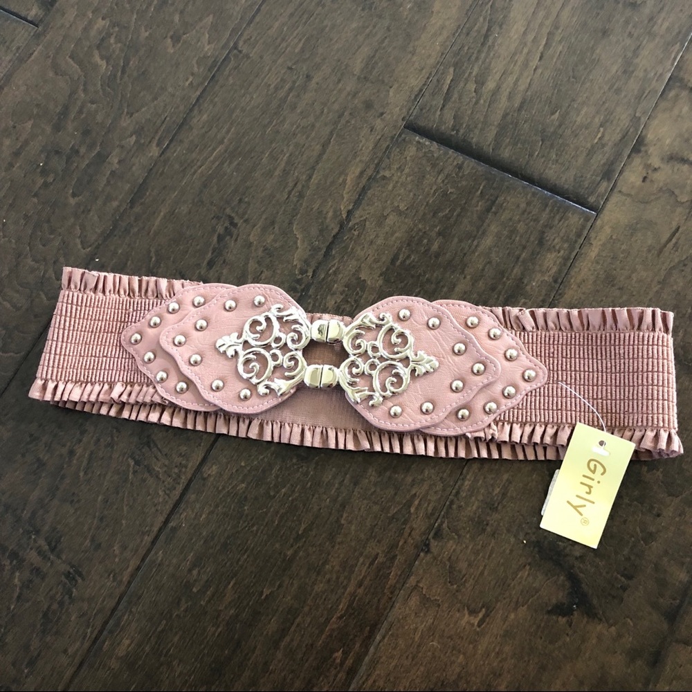 Women’s mauve belt